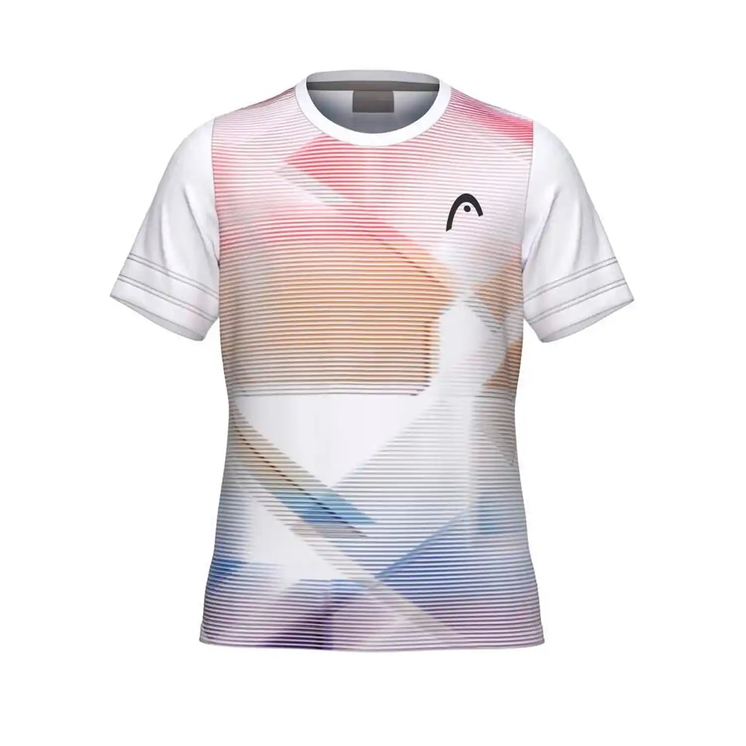 Head Tie-Break II T-Shirt Girls Top (Light Blue/Print Vision)