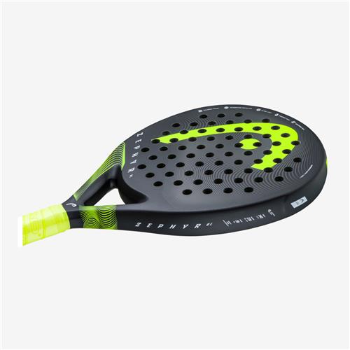 Head Zephyr UL 2023 Padel Racquet Black/Yellow)
