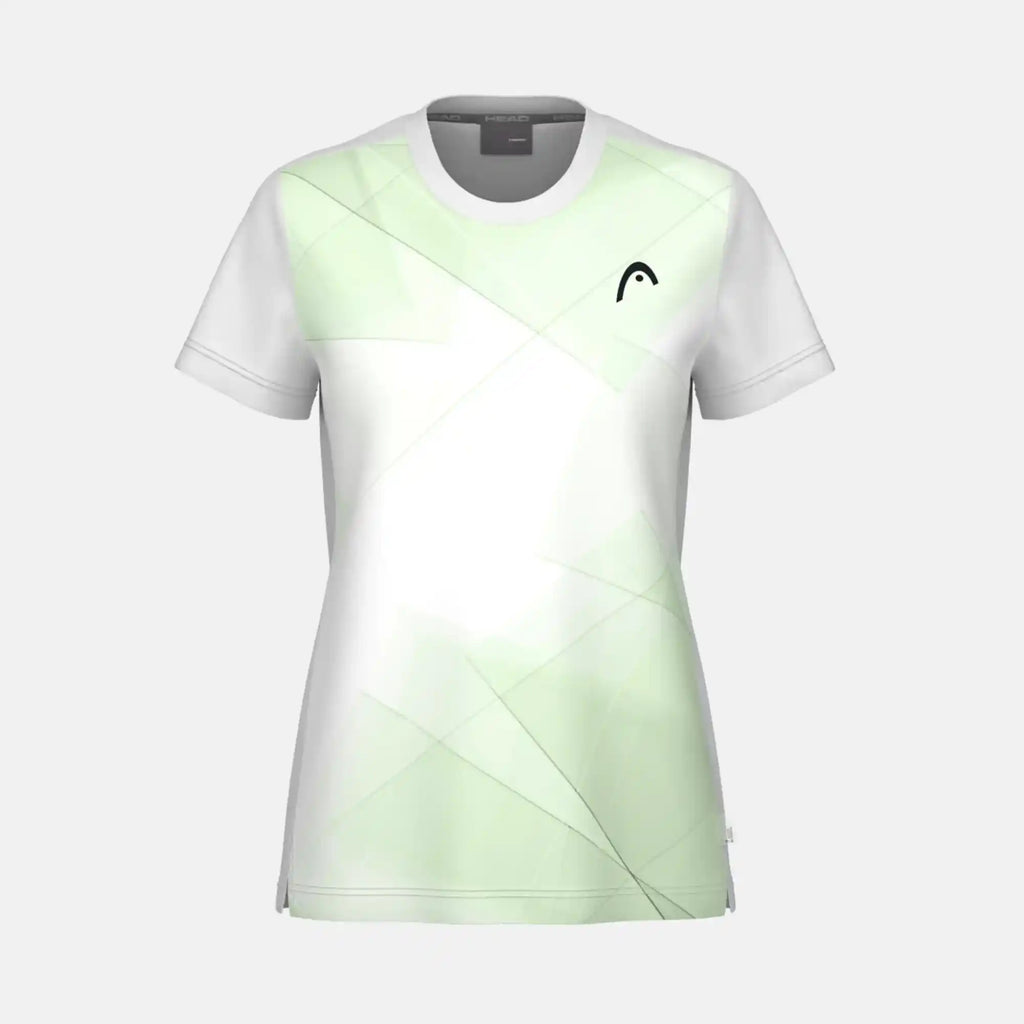 Head Tie-Break T-Shirt Girls (Print Vision/Celery Green)