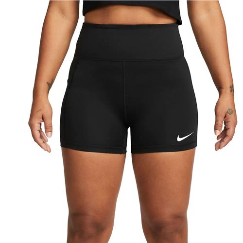Nike Dri-FIT Advantage Women's High-Waisted 10cm (approx.) Tennis Shorts (Black)