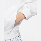 NikeCourt Women's Fleece Tennis Hoodie (White)