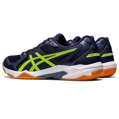 Asics Gel-Rocket 10 Mens Indoor Shoes (Midnight/Hazard Green)