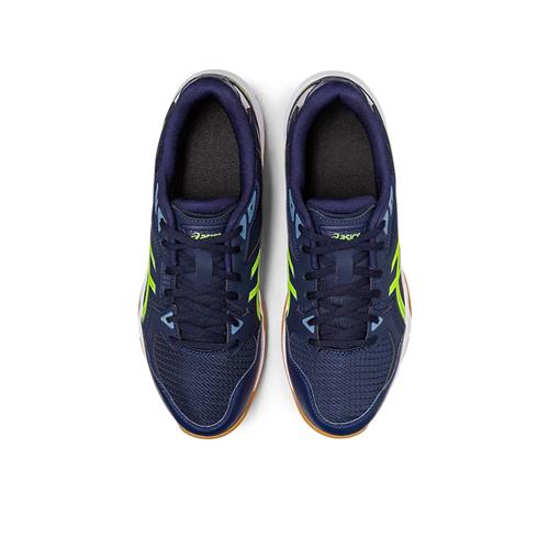 Asics Gel-Rocket 10 Mens Indoor Shoes (Midnight/Hazard Green)