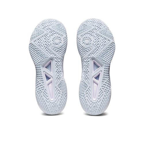 Asics Gel-Tactic Womens Indoor Shoes (White/Indigo Blue)