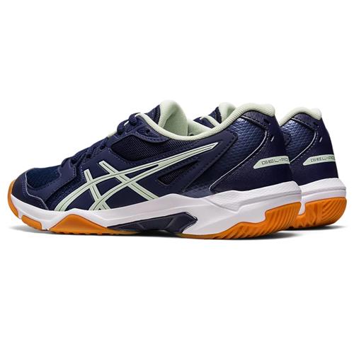 Asics Gel-Rocket 10 Womens Indoor Shoes (Peacoat/Whisper Green)