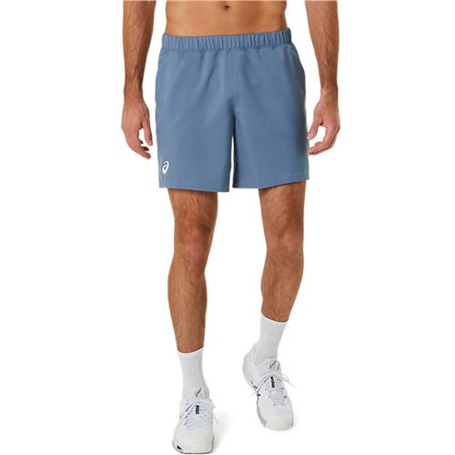 Asics Men's Court 7in Short  (Steel Blue)