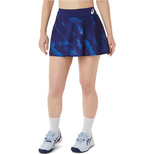 Asics Womens Match Graphic Skort (Dive Blue)
