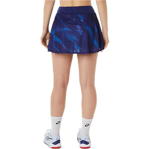 Asics Womens Match Graphic Skort (Dive Blue)