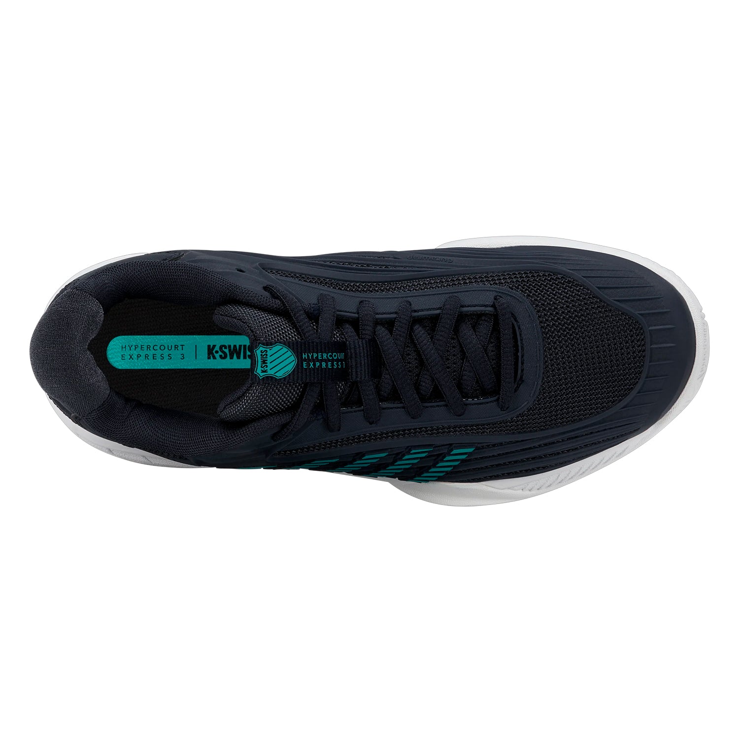 K-Swiss Hypercourt Express 3 Allcourt Kids Shoes (Carb/Baltic)