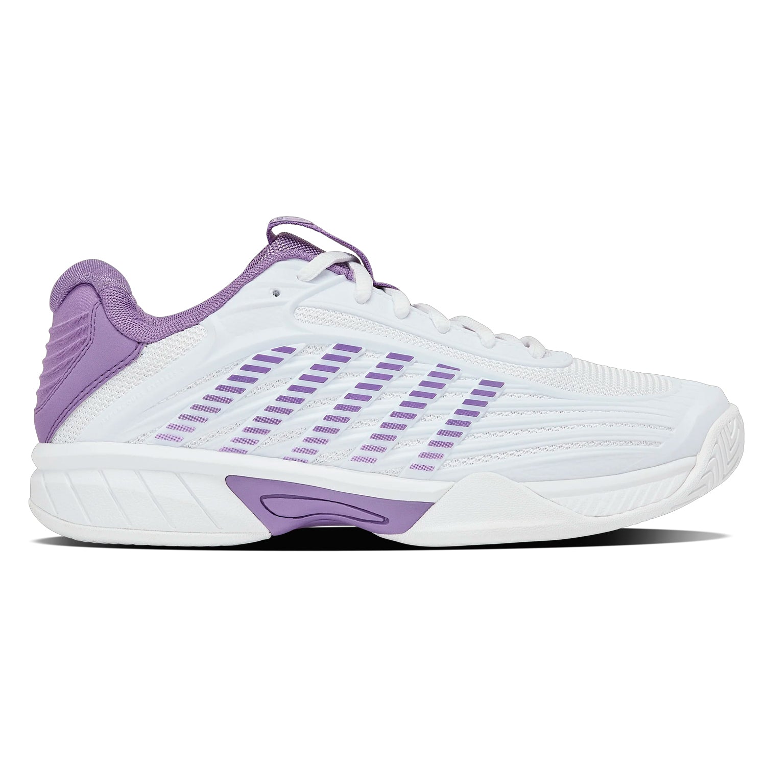 K-Swiss Hypercourt Express 3 All-Court Junior Shoes (White/Purple)