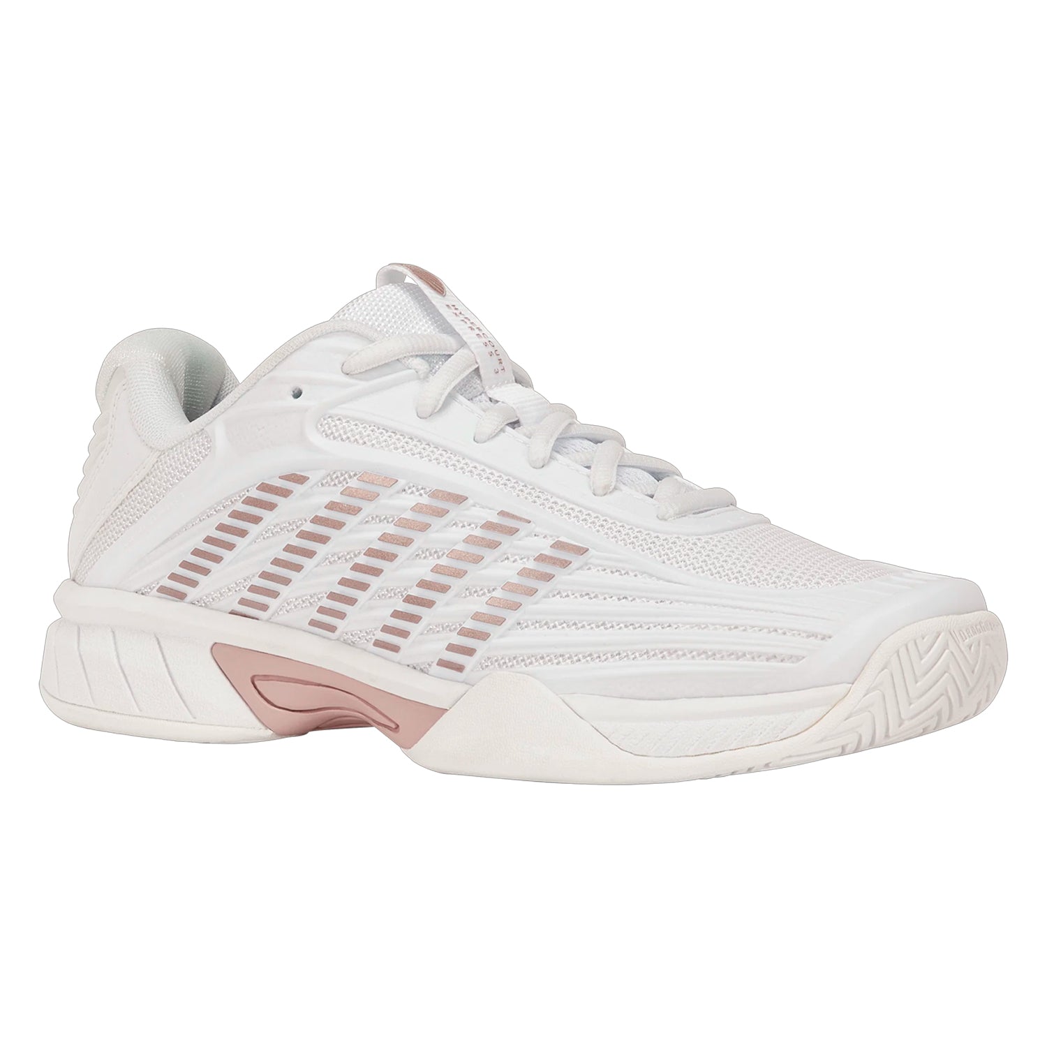 K-Swiss Hypercourt Express 3 Allcourt Kids Shoes (White/Rose)