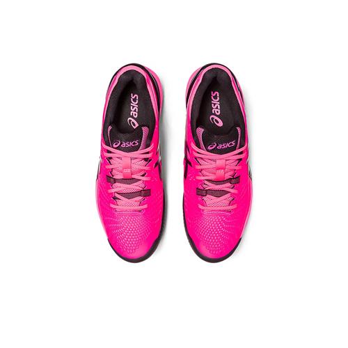 Asics Gel-Resolution 9 Clay Men's Tennis Shoes (Hot Pink/Black)