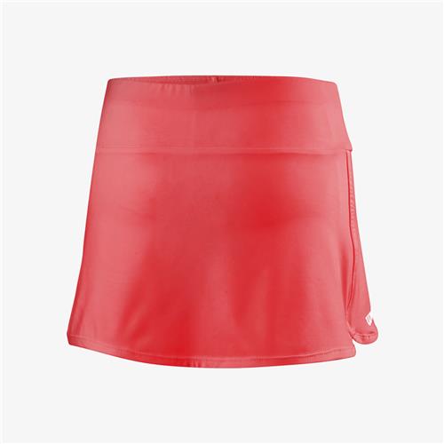 Wilson Girl's Team II 11 Skirt (Fiery Coral)