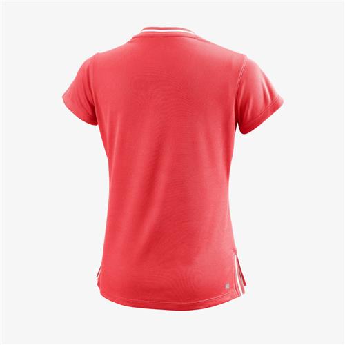 Wilson Girl's Team II V-Neck (Fiery Coral)