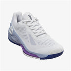 Wilson Rush Pro 4.0 Women's Tennis Shoes (White/Eventide/Royal Lilac)