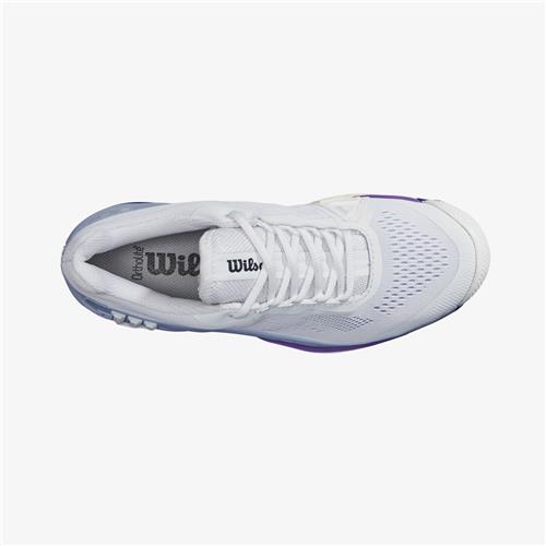 Wilson Rush Pro 4.0 Women's Tennis Shoes (White/Eventide/Royal Lilac)