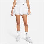 NikeCourt Dri-Fit Advantage Women's Pleated Tennis Skirt (White)