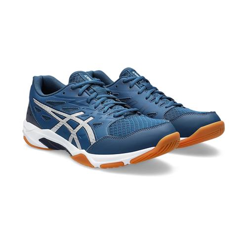 Asics Gel-Rocket 11 Men's Indoor Shoes (Mako Blue/Pure Silver)