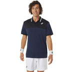 Asics Men's Court Polo Shirt (Midnight/Performance Black)