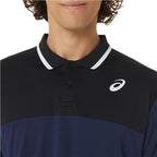 Asics Men's Court Polo Shirt (Midnight/Performance Black)