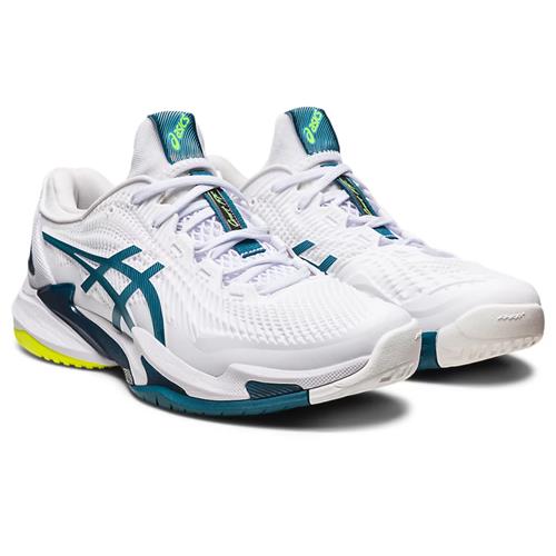 Asics Court FF3 Men's Tennis Shoes (White/Gris Blue)