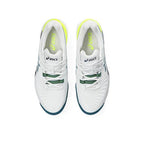 Asics Gel-Resolution 9 Men's tennis Shoes (White/Restful Teal)