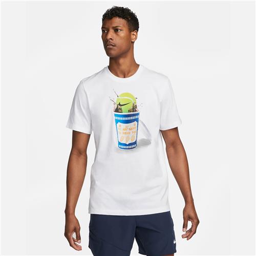 Nike Court Men's T-Shirt (Heritage White)