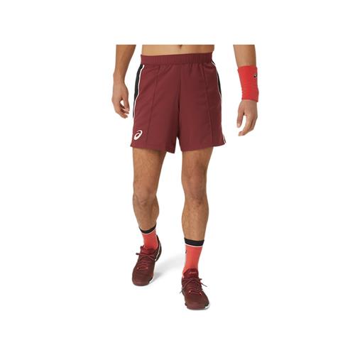 Asics Men's Match 7IN Short (Antique Red)