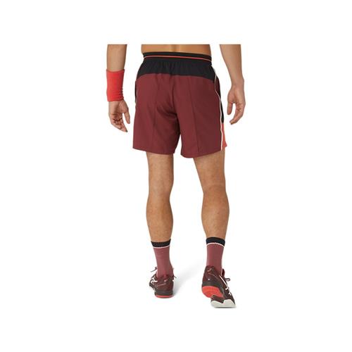 Asics Men's Match 7IN Short (Antique Red)