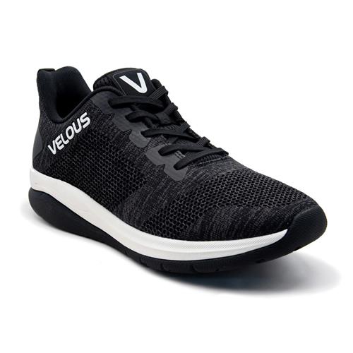 Velous Skyline Lace-Up Shoe (Black White )
