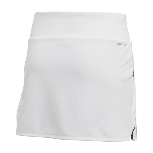 Adidas Girls Club Skirt (White/Silver/Black)