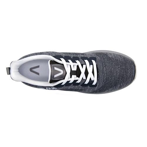 Velous Skyline Lace-Up Shoe (Grey White)