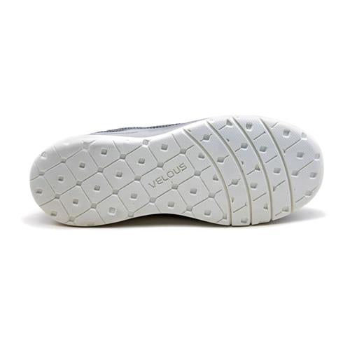 Velous Skyline Lace-Up Shoe (Grey White)