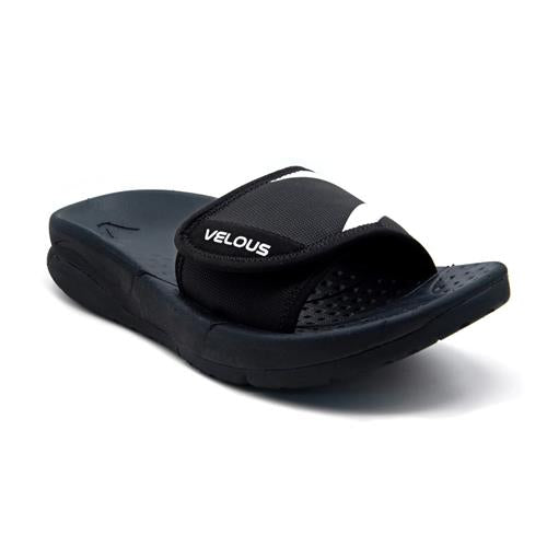 Velous Hoya Slide (Black White)