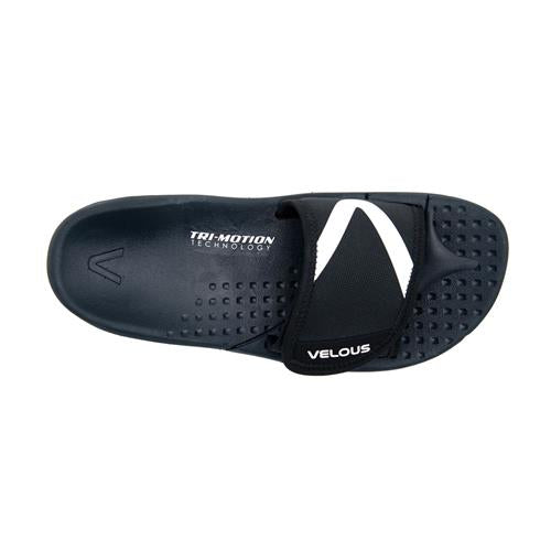 Velous Hoya Slide (Black White)
