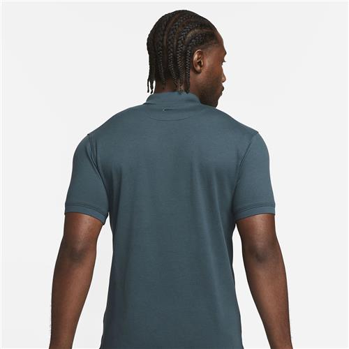 The Nike Polo RAFA Men's Slim Fit Polo (Deep Jungle/Fireberry)
