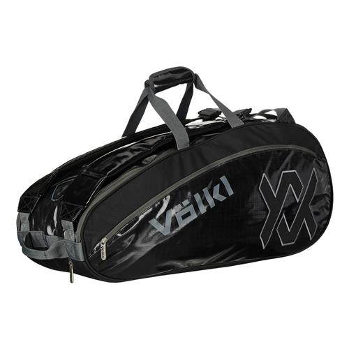 Volkl Primo Combi Bag 6-9 Racquets (Black/Charcoal)