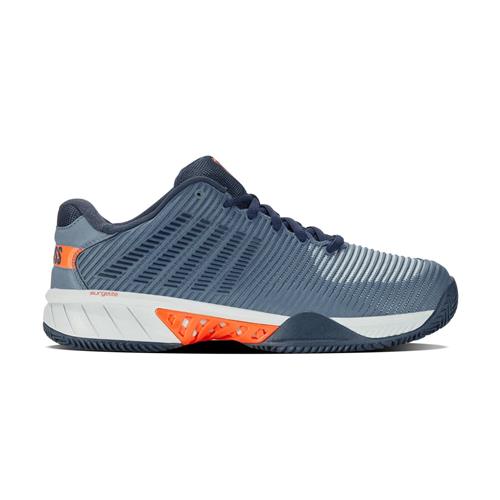 K-Swiss Hypercourt Express 2HB Men's Tennis Shoes (Windward Blue/Orion Blue/Scarlet Ibis)