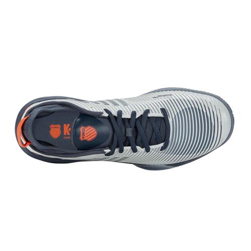 K-Swiss Hypercourt Supreme HB Men's Tennis Shoes (Blue Blush/Orion Blue/Scarlett Ibis)