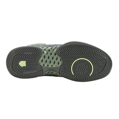 K-Swiss Hypercourt Express 2 HB Men's Tennis Shoes (Sea Spray/Urban Chill/Soft Neon Green)