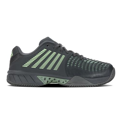 K-Swiss Hypercourt Express Light 3 HB Men's Tennis Shoes (Urban Sea/Neon Green)