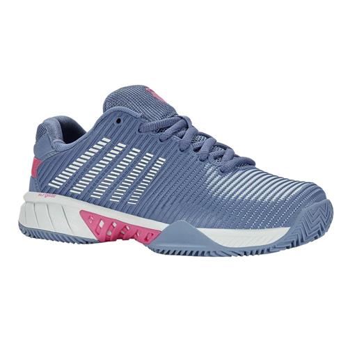 K-Swiss Hypercourt Express 2 HB Women's Tennis Shoes (Blu/Blush)