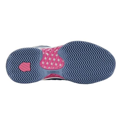K-Swiss Hypercourt Express 2 HB Women's Tennis Shoes (Blu/Blush)