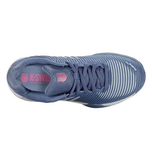 K-Swiss Hypercourt Express 2 HB Women's Tennis Shoes (Blu/Blush)
