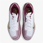 Nike Zoom Vapor 11 HC Men's Tennis Shoes (White/Lime Blast/Team Rd)