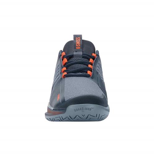 K-Swiss Ultrashot 3 AC Men's Tennis Shoes (Orion Blue/Windward Blue/Scarlet Ibis)