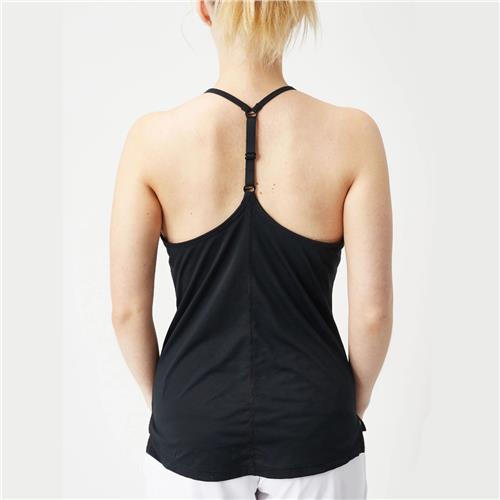 Nike Dri-FIT One Elastika Women's Standard Fit Tank Top (Black)
