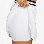 NikeCourt Dri-Fit Heritage Women's Tennis Skirt (White)