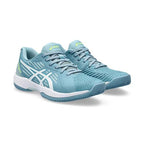 Asics Solution Swift FF Clay Womens Tennis Shoes (Gris Blue/White)