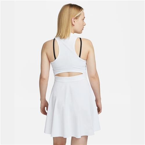 Nike Dri-Fit Advantage Women's Tennis Dress (White) Strung Out Nike Dri-Fit Advantage Women's Tennis Dress (White) Strung Out